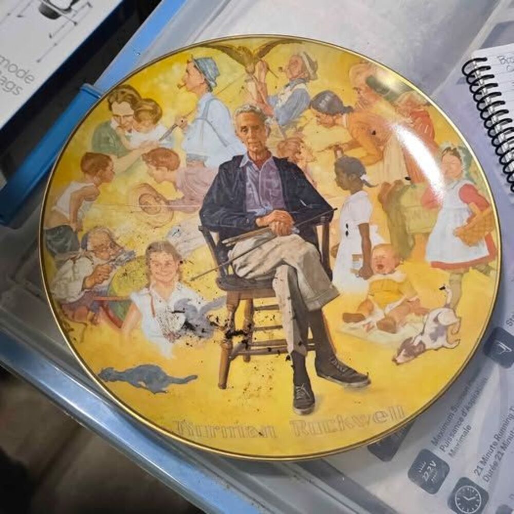 Norman Rockwell Collector Plate